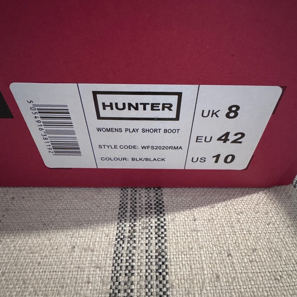 HUNTER- Women's PLAY Short Rain Boots - Picture 10 of 13